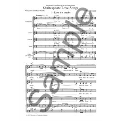 Owain Park: Shakespeare Love Songs