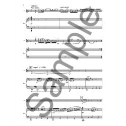 Edward Gregson: Cornet Concerto (For Cornet And Piano Reduction)