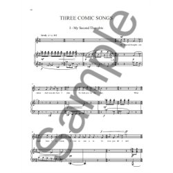 Peter Dickinson: Auden Songs (Soprano/Tenor & Piano)