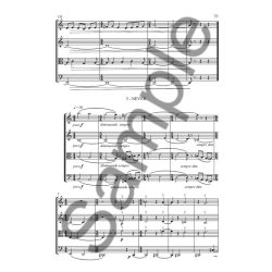 David Stoll: Fools By Heavenly Compulsion - String Quartet No.3 (Score/Parts)