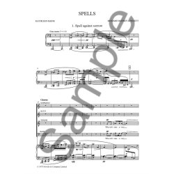 Richard Rodney Bennett: Spells (Vocal Score)