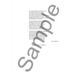 Arr. Geoffrey White: The Ship In Distress