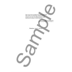 Henry Leslie: How Sweet The Moonlight Sleeps