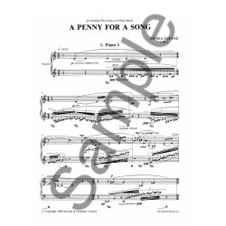 Nicola LeFanu : Penny For A Song For Soprano