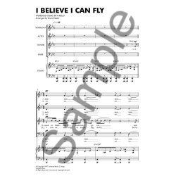 R. Kelly: I Believe I Can Fly (SATB/Piano)