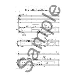 Thea Musgrave: Sing To Celebrate Summer