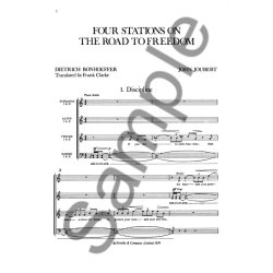 John Joubert: Four Stations On The Road To Freedom (Vocal Score) Op. 73