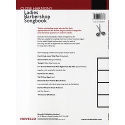 Close Harmony: The Novello Ladies Barbershop Songbook