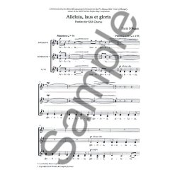 Tarik O'Regan: Alleluia, Laus Et Gloria