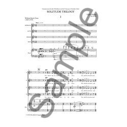 Tarik O'Regan: Solitude Trilogy (Vocal Score)