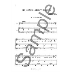 Jacob: Six Songs About Beasts for Unison Voices
