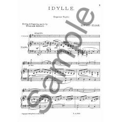 Edward Elgar: Idylle Op.4 No.1