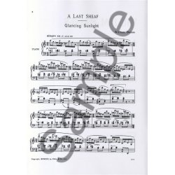 William Baines: A Last Sheaf - 4 Pieces For Piano