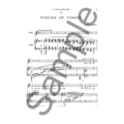 Cyril Scott: Two Poems Op24 Voice/Piano (No.1-voices Of Vision, No.2 Willows)