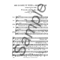 Croft God Is Gone Up With A Merry Noise Ssaatb (Original Minim Vers.)