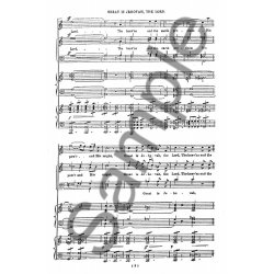 Schubert, F Great Is Jehovah Tenor Solo Ttbb