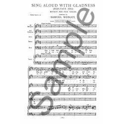 Samuel Wesley: Sing Aloud With Gladness (Exultate Deo)