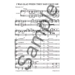 C. Hubert Parry: I Was Glad When They Said Unto Me