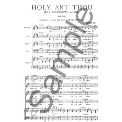 Handel: Holy Art Thou