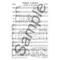 John Joubert: Three Carols Op.102