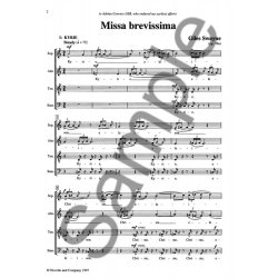 Giles Swayne: Missa Brevissima SATB