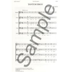 Camille Saint-Sans: Tantum Ergo - SATB