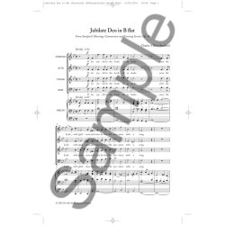 Charles Villiers Stanford: Jubilate Deo In B Flat Op.10 (New Engraving)