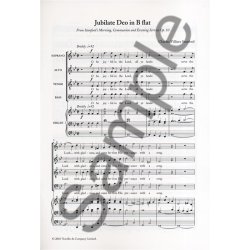 Charles Villiers Stanford: Jubilate Deo In B Flat Op.10 (New Engraving)