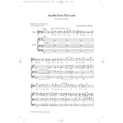 Samuel Sebastian Wesley: Ascribe Unto The Lord (New Engraving)