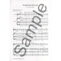 Samuel Sebastian Wesley: Ascribe Unto The Lord (New Engraving)