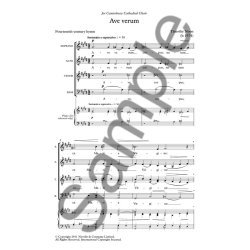 Timothy Noon: Ave Verum (Novello New Choral Series)