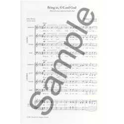 William Harris: Bring Us, O Lord God - SATB/SATB (New Engraving)