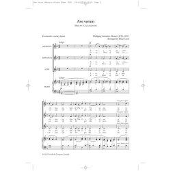 W.A. Mozart: Ave Verum - SSA (New Engraving)