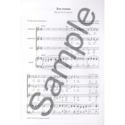 W.A. Mozart: Ave Verum - SSA (New Engraving)
