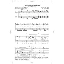 Antonio Carlos Jobim: The Girl From Ipanema (Novello Barbershop)