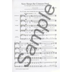 Paul Mealor: Lady, When I Behold The Roses Sprouting