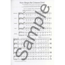 Paul Mealor: A Spotless Rose - SATB divisi
