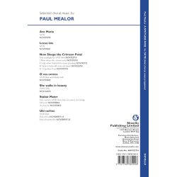 Paul Mealor: A Spotless Rose - SATB divisi