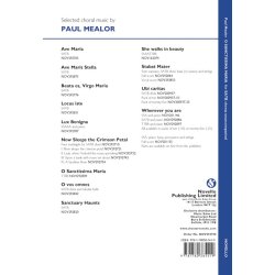 Paul Mealor: O Sanctissima Maria - SATB