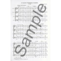 Paul Mealor: O Sanctissima Maria - TTBB