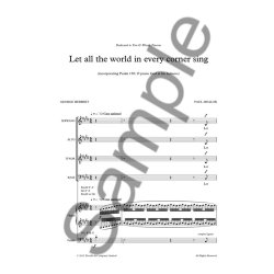 Paul Mealor: Let All The World In Every Corner Sing