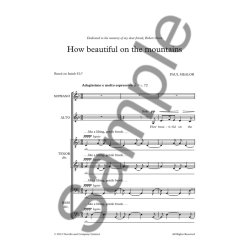 Paul Mealor: How Beautiful On The Mountains