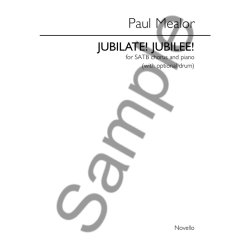 Paul Mealor: Jubilate! Jubilee! (Vocal Score)