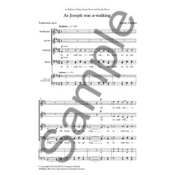 Jeremy Thurlow: As Joseph Was A-Walking (Novello New Choral Series)
