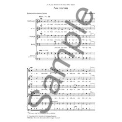 John Duggan: Ave Verum (Novello New Choral Series)