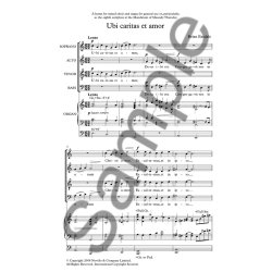 Brian Easdale: Ubi Caritas Et Amor (Novello New Choral Series)