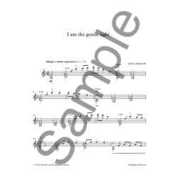 Paul Mealor: I Am The Gentle Light (Guitar Part)