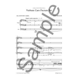 Paul Mealor: Verbum Caro Factum Est (Vocal Score)