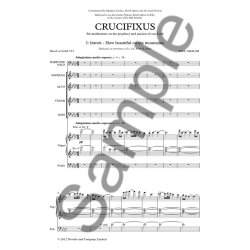 Paul Mealor: Crucifixus (Baritone/SATB/Organ)