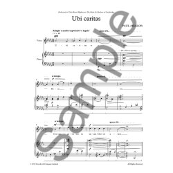 Paul Mealor: Ubi Caritas (Solo Voice/Piano)